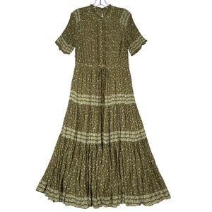 smocked maxi dresses Ivanah Navy Smocked Maxi Dress – JO+CO main image 0